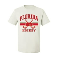 Wild Bobby City of Florida Hockey Fantasy Fan Sports Muška majica, Bijela, srednja