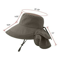 Kapa sunčana šešir Unise UV zaštita ljetni ribolov na otvorenom penjajući se s vratom