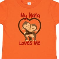 Inktastic My Nana voli me majmunski poklon malih majica ili majica mališana