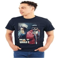 Vintage Ice T i Donald D fotografija Muška grafička majica Tees Brisco Brands M