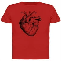Srce majica majica muškaraca -Mage by Shutterstock, muško mali