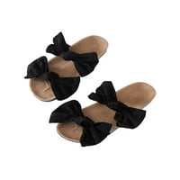 Lacyhop žene slatke papuče u zatvorenom spavaćom sobom prekrasna komforna papučica dvostruka bowknot