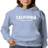 Ljetni raj Kalifornija Hoodie žene -Image by shutterstock, ženska 5x-velika