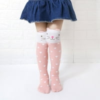 Štednje čarape za djece i kratke čarape Dječje čarape Pamuk Polka Dot Animal Slatko šivanje dugih čarapa