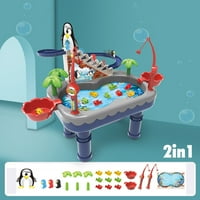 Ribolovna igra igračka za djecu-slatka ribolovna stola igračka-električna rotirajuća muzika ribolov