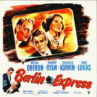 Berlin Express Poster Ispis Hollywood FOTO arhiva Hollywood Arhiva fotografija