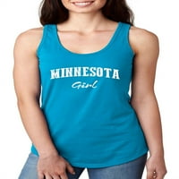 - Ženski trkački rezervoar Top - Minnesota Girl