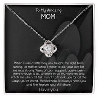 Mama poklon ogrlica od sina, od sina do mame poklon ogrlica majki dan poklon ogrlica za mamu, rođendan