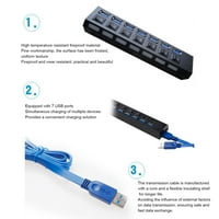 3. Glahovni adapter, utikač i reprodukcija Professional Ports USB 3. Hub za laptop