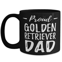 Ponosni zlatni retriver pas tata čaj čaja smiješan ljubitelj za pse poklon
