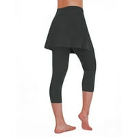 Yoga gamaše teniske ženske kondicijskim hlačama obrisaju sportske casual culotte suknje gamaše hlače