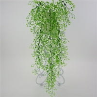 Wirlsweal umjetna biljka Colorfast Realistic izgled biljnog zida simulacije konja od ratana osira za