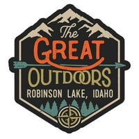 Robinson Lake Idaho Veliki magnet za dizajn na otvorenom