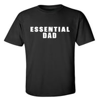 Očev dan Bitni otac kratkih rukava majica-Black-XL