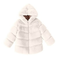 Dječja odjeća Jesen Modni ovratnik Soild Boja topla kapuljača vunena beba dječak zimska odjeća