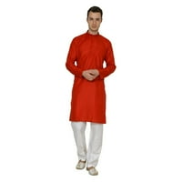 Indijska ručno izrađena lagana pamučna posteljina ljeta Nosite dugu kurta Pajama haljina