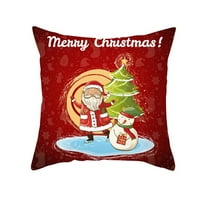 Veki božićni jastučnice ukras unutrašnjih jastučnice atmosfere božićni jastuk futrola kovrčava jastučnica