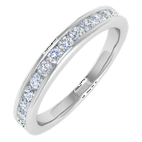 Carat Diamond vjenčani prsten u 14k bijelo zlato