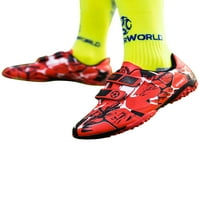 Daeful Kids Football Cipele okrugle nožne tenisice Niski top nogometni cisteli firm tla lagana prozračna