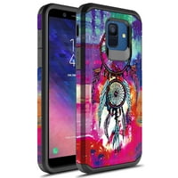 Samsung Galaxy A Case, Kaesar Slim Hybrid Dvostruki sloj Pomaknut čvrsti poklopac Grafički modni sladak