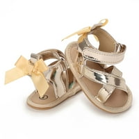 Djevojke za djecu Luk Roman Sandale slatke boje Ljetne cipele Soft jedinice neklizajuće dijete sandale