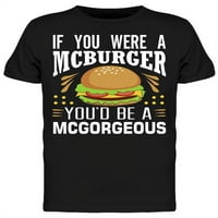 Ako ste bili majica burger-majica - MIMAGE by Shutterstock, muško 3x-velik