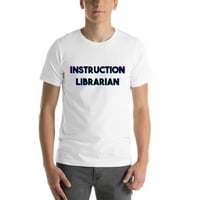 TRI u instrukcijama u boji bibliotekarka kratkih rukava pamučna majica po nedefiniranim poklonima