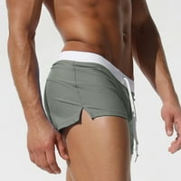 Relanfenk Swim kratke hlače za muškarce Čvrsto odjeća za kopanje od punog trošenja kupaći kostimi plus