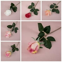 Realistična umjetna ruža - izvrsna, bez prozora, cvjetni aranžman, simulacija cvijeta ruža - kućni dekor