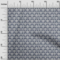 Onuone viskoznog dresa Royal Blue tkanina Teksturna tkanina za šivanje tiskane pločice od dvorišta široko