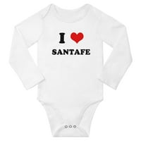 Srce Santafe Love Baby Long Rompers dugačka odjeća