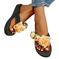 Sandale za žene papuče za žene dame Ljeto Flip flops Otvoreno TOE Cvijeće Bohemian Sandals Casual Cipes
