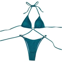 Ženski ton za bikini Kupaći kostim za žene kupaći kostimi Ljetna plaža Outfit Sexy Bath odijela Cheeky