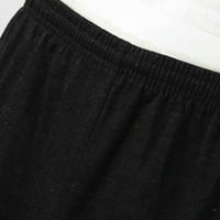 Wozhidaoke Muške dukseve Ljetni sportovi Casual Solid patentne džepne hlače Duge hlače Muške hlače