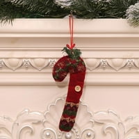 Božićni ukrasi lutke Božićne ukrase drvca Elk Santa Snjegović ukras