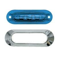 GEEGE BLUE LED Cleariance SIDERA TRUCK TRUCK TRUCKS SVJETLO 12-24V Vodootporna svjetiljka