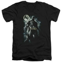 Batman - Knight - Slim Fit V izrez - majica - mala