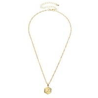 TaqqPue ogrlice za žene tinejdžerske djevojke, valentine ogrlica modne žene poklon engleski slovo Naziv