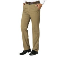 DTIDTPE muške hlače Muške dnevne ležerne pune hlače pune duljine pantalim džepom patentne pantne pantne