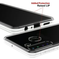 ViBecover tanak futrola kompatibilna za Samsung A 5G, ukupne zaštitne zaštite Fle TPU, kaljenog zaštitnog
