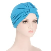 Shiusina Sun Hat Women muslimanska turbana šešir Checlo Chemo Cap Fring Monfer Scal Scal Cover