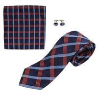 Muške kravate, mens kravata postavljena je klasična rešetka za poslovanje za grupnu aktivnost za sastanak