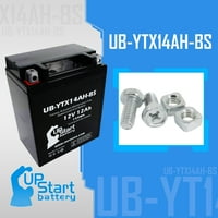 -YTX14AH-BS Zamjena baterije za Yamaha YFM35FG Grizzly CC ATV - tvornički aktivirani, bez održavanja,