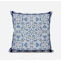 GEOSTAR vijenac palača Suede patentni jastuk sa umetkom u svijetlo plavoj mornarici