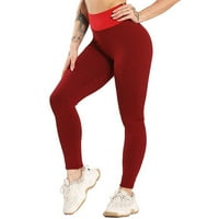 Adviicd joga hlače yoga haljine hlače za bicikliste hlače za žene sa džepovima, visokim strukom 8 Tummy