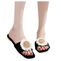 Verpetridure platforme sandale za žene za žene plaža prozračna cvijeća Sandale Početna stranica Slipper