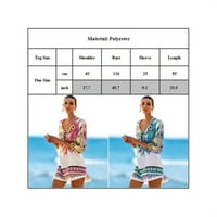 Ženski kupaći kupaći kostimi zavojni kostim Pareo prikrivanje haljine na plaži Sarong vrhovi