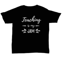 Nastava je moja majica za džem smešna poklon unise košulja za nastavnike