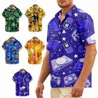 Dugme za mlade odrasli uz havajske majice Modne zabave Kuglanje, Veličine Dječje odrasle osobe, Unisex