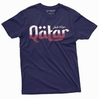 Katar majica Zemlja Patriotska nacionalnost Majica Katarski grb Fudbalska majica